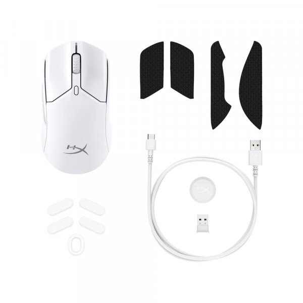 HyperX Pulsefire Haste 2 Mini Wireless White  